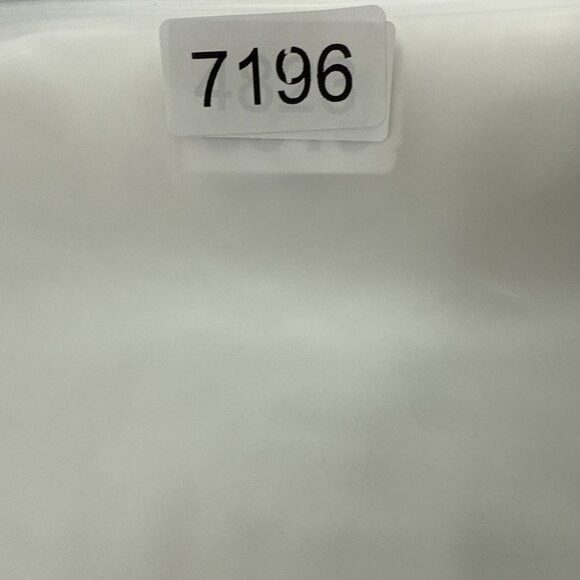 Chicos Womens Top Size XXL Plus Dark Navy Blue White Stripe Nautical 3/4 Sleeves - Picture 6 of 6